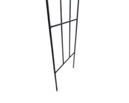Rosenbogen-Gartenkunst Rose Arch Lara - 100 Cm Black Powder-Coated - thumbnail 5