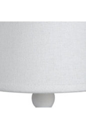 Symi Slim Table Lamp Elegant White Wooden Base For Modern Moody Interiors - thumbnail 2