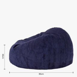 icon Kingston Beanbag Corduroy Navy Blue - thumbnail 9