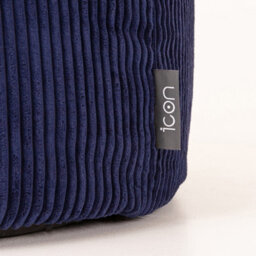 icon Kingston Beanbag Corduroy Navy Blue - thumbnail 5