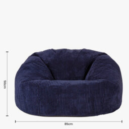 icon Kingston Beanbag Corduroy Navy Blue - thumbnail 7