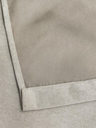 Luxury Living Chenille Blackout Ring Top Eyelet Curtains Cream - thumbnail 3