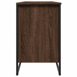Berkfield Shoe Cabinet Brown Oak 90X38X61.5 Cm Engineered Wood - thumbnail 5