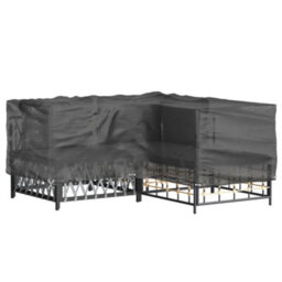 Walplus L-Shaped Garden Furniture Cover 12 Eyelets 185X185X70 Cm - thumbnail 2