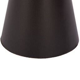 Oak Veneer Coffee Table With Black Metal Leg Cone 630 Oak Top - thumbnail 5