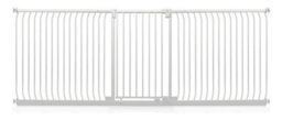 Safetots Extra Tall Elite Safety Gate, 271Cm - 280Cm, Matt White, Extra Tall 96.8Cm In Height, Pressure Fit Stair Gate - thumbnail 1