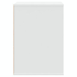 Berkfield Corner Chest Of Drawers White 60X41X58 Cm Engineered Wood - thumbnail 6