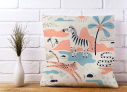 Warren Reed Designer Wild Savannah Park Cushions 45Cm X 45Cm - thumbnail 2
