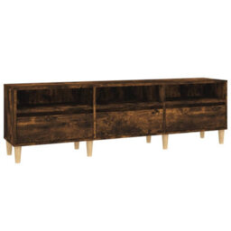 Walplus Tv Cabinet Smoked Oak 150X30X44.5 Cm Engineered Wood - thumbnail 2