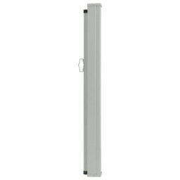 Berkfield Patio Retractable Side Awning 120X500 Cm Brown - thumbnail 3