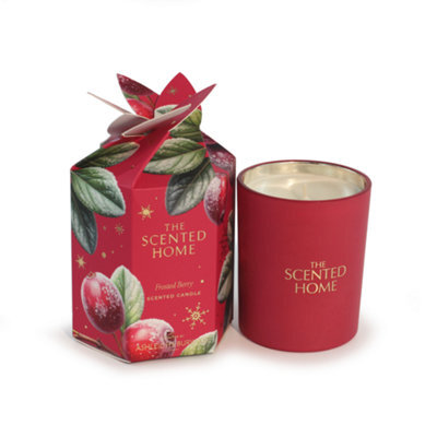Ashleigh & Burwood Scented Home Candle 170G - Frosted Berry - image 1