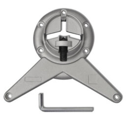 Berkfield Sturdy4 Height Adjustable Table Legs Chrome 710 mm - thumbnail 4