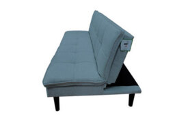 DS Living The Fermo 2 Seater Sofa Bed In Grey, Silver Or Navy - thumbnail 4