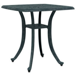 Berkfield Garden Table Green 53X53X53 Cm Cast Aluminium - thumbnail 7