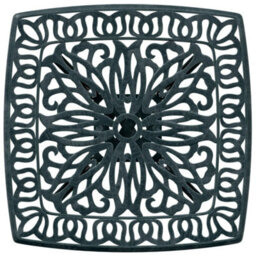 Berkfield Garden Table Green 53X53X53 Cm Cast Aluminium - thumbnail 8