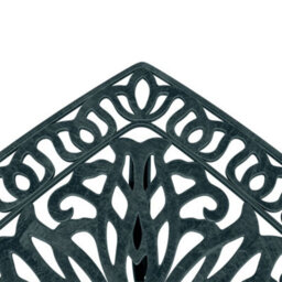Berkfield Garden Table Green 53X53X53 Cm Cast Aluminium - thumbnail 9