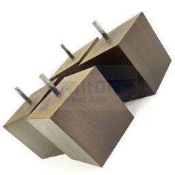 L&F 4X Solid Wooden Feet Replacement Furniture Legs 90mm Height Sofas Chairs Stools M10 Tsp2037 Antique Brown - thumbnail 7