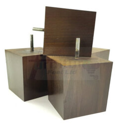 L&F 4X Solid Wooden Feet Replacement Furniture Legs 90mm Height Sofas Chairs Stools M10 Tsp2037 Antique Brown - thumbnail 4