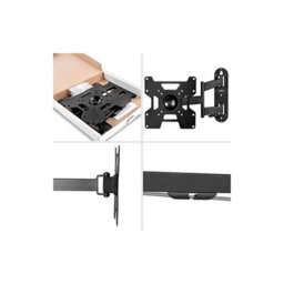 "Duronic Tvb1135 Full Range Tv Bracket, Swivel And Tilt Wall Mount With Vesa 600X400 For Flat Screen Television 23-37""" - thumbnail 5