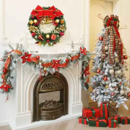 Handmade Christmas Wreath  Decorative Door And Window Hanging - thumbnail 2