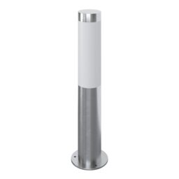 GoodHome Callisto Contemporary Stainless Steel Mains-Powered 1 Lamp Integrated Led Outdoor Post Light (H)480mm - thumbnail 3