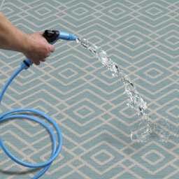 Homeart Outdoor Rugs Easy Cleaning Area Rugs For Balcony,garden,picnic,uv Weather Resistant Aqua Cream, 120 X 170 Cm - thumbnail 5