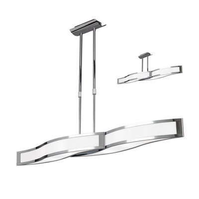 Luminosa Lighting Luminosa Sintesys Linear Telescopic Convertible To Semi Flush E27 4 Light E27 - M0666 - image 1