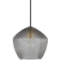 Nordlux Orbiform Glass Pendant Light Retro Brass,mains - thumbnail 4