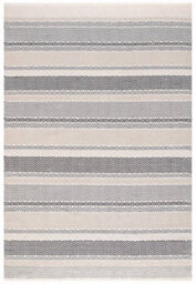 Grey Multi Outdoor Rug, Geometric Striped Stain-Resistant Rug For Patio Decks, 2mm Modern Outdoor Area Rug-200Cm X 290Cm - thumbnail 6
