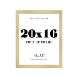 "10X10"" Yellow Picture Frame - 10X10"" Square Frame With 6X6"" Mount For 10X10""/6X6"" Pictures Moderrn Style Thin Edge, 1 Pack" - thumbnail 1