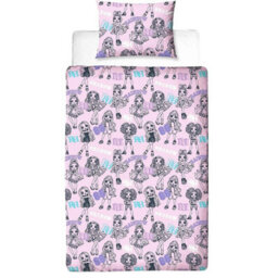 Rainbow High Shadow High Dolls Reversible Duvet Set Pink/multicoloured (Single) - thumbnail 3