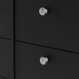 Furniture To Go Madrid Double Dresser 4+4 Drawers In Matt Black - thumbnail 6