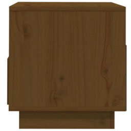 Berkfield Durable Tv Cabinet Honey Brown 60X35X37 Cm Solid Wood Pine - thumbnail 6
