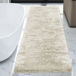 Ameha Cream Shaggy Area Rugs For Hallway Runner Anti-Slip Soft Fluffy Thick Pile Rug Non-Shedding, 60 X 220 Cm - thumbnail 7