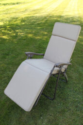 Garden Market Place Garden Furniture Cushion- Cushion For Garden Steamer Chair In Beige