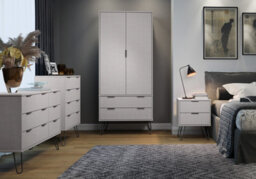 Core Products Augusta Grey Industrial 4 Drawer Narrow Chest H90.3Cm X W45.0Cm X D39.5Cm - thumbnail 9