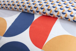 Rapport Baltimore Multicolour Geometric Design Duvet Cover, Fitted Sheet And Pillow Case - thumbnail 3