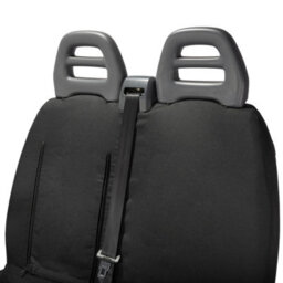 Uk Custom Covers Citroen Jumper 2006-2022 Black Front Seat Covers - 3 Seats, Pulldown Tray - thumbnail 8