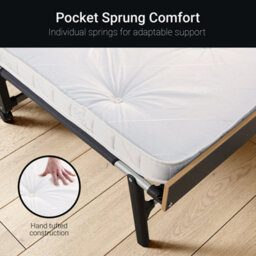 Jay-Be Gp80 Grand Folding Bed With E-Pocket Tufted Mattress, Single - thumbnail 5