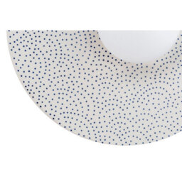 Luminosa Lighting Luminosa Boll Handmade 30Cm Wall Lamp Cream, Deep Cobalt Blue Dots G9, Ip44 - thumbnail 5
