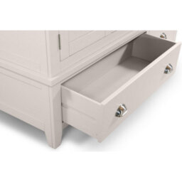 Oakham Premium Westbury 2 Door & 1 Drawer Wardrobe In Elephant Grey - thumbnail 7
