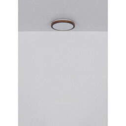 Luminosa Lighting Luminosa Bruno 36Cm Integrated Led Semi Flush Ceiling Light Matt Black Led 3000-6000K - thumbnail 7