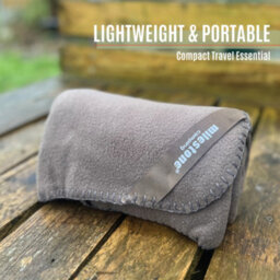 Milestone Camping Milestone Thermal Fleece Blanket In Stone - thumbnail 4