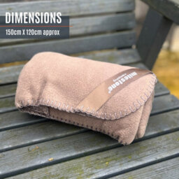 Milestone Camping Milestone Thermal Fleece Blanket In Stone - thumbnail 2