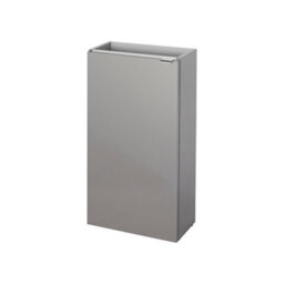 GoodHome Imandra Gloss Anthracite Single Freestanding Bathroom Cloakroom Unit (H) 790mm (W) 43.6mm - thumbnail 1