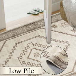 Bedlooms Radiant Cashmere Rug 60X220Cm, Geometric Rug, Anti Slip, Stain Resistant, Thick Long Hallways Runner - thumbnail 3