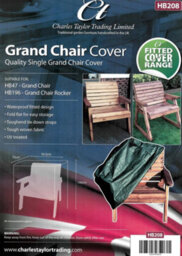 Charles Taylor Garden Grand Chair Seat Outdoor Furniture Fitted Cover Green