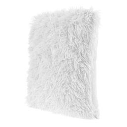 Thehotsale Comfortable Warm Square Faux Plush Throw Pillow Covers Pillowcases Without Insert White 45Cm X 45Cm - thumbnail 5