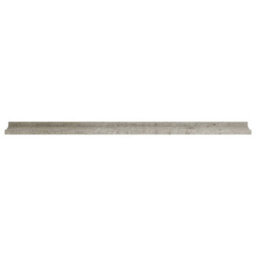 Berkfield Wall Shelves 4 Pcs Concrete Grey 115X9X3 Cm - thumbnail 5