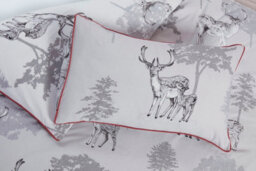 Sherwood Stag Double Duvet Cover And Pillowcase Set - thumbnail 4
